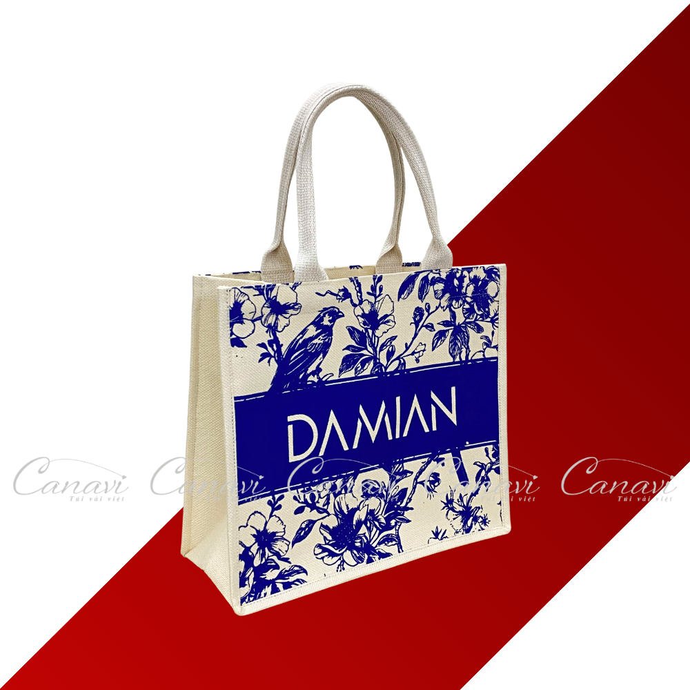 túi vải đay in logo